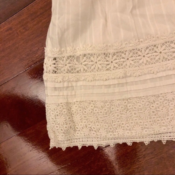 ❤️SOLD❤️ Gilly Hicks White Embroidered Mini Dress - Picture 6 of 7